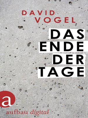 cover image of Das Ende der Tage